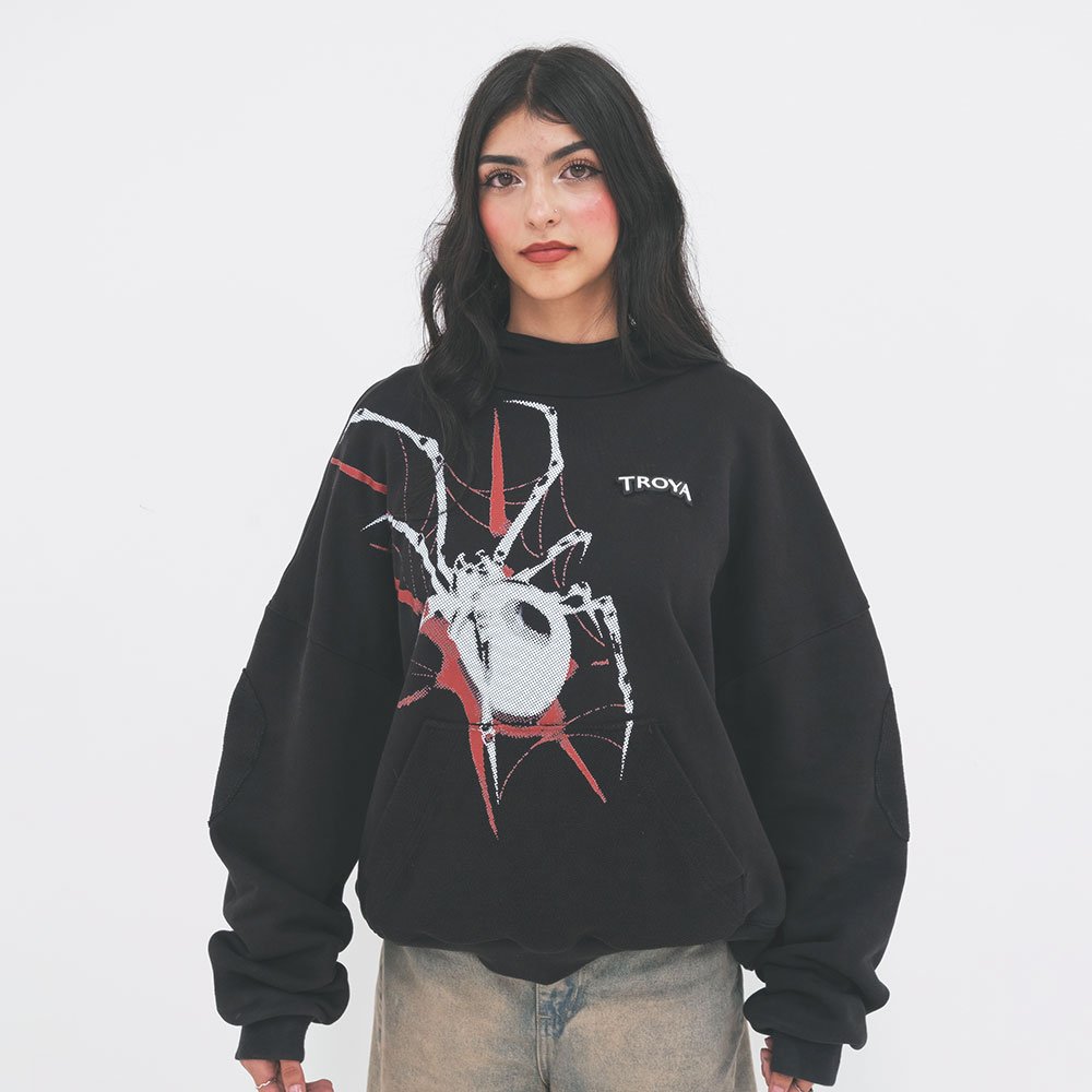 HOODIE BOXY FIT ARAÑA