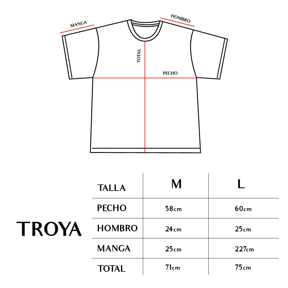 CAMISETA BURDA OVERSIZE