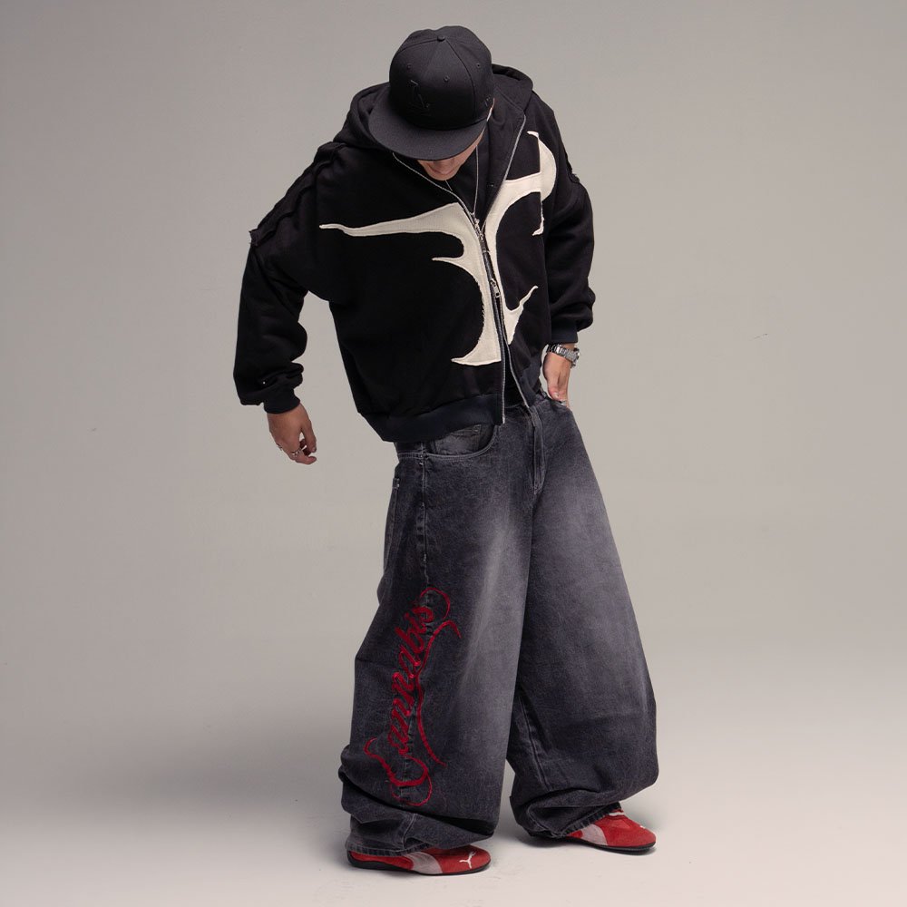 PANTALÓN TROYA X CANNABIS BARREL LAVADO
