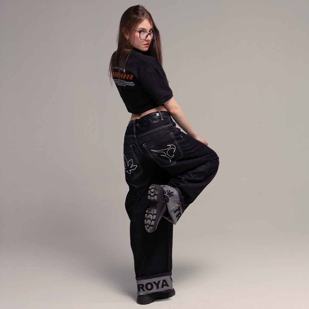 PANTALÓN TROYA X CANNABIS DOBLADILLO ESTAMPADO