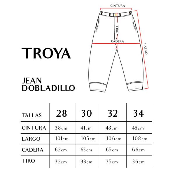 PANTALÓN TROYA X CANNABIS DOBLADILLO ESTAMPADO