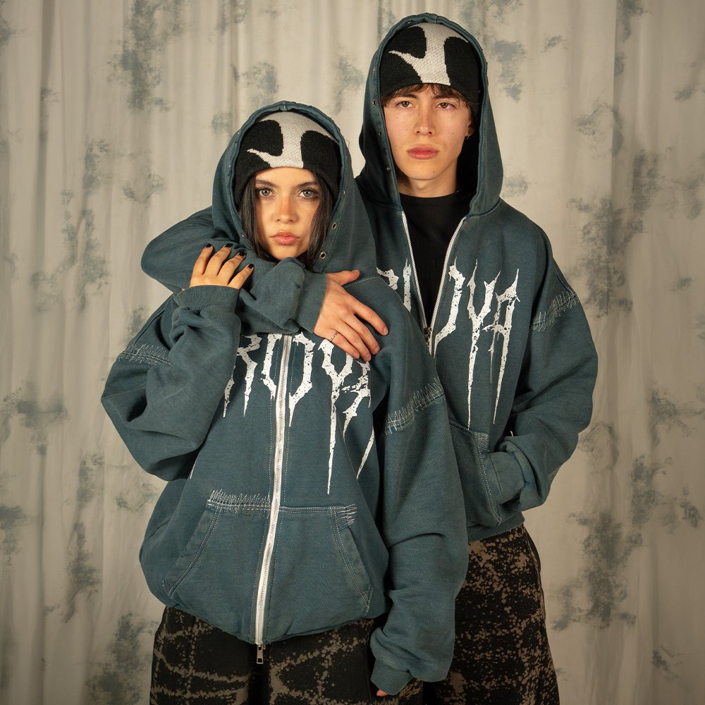 HODDIE DISTRESSED BLUE